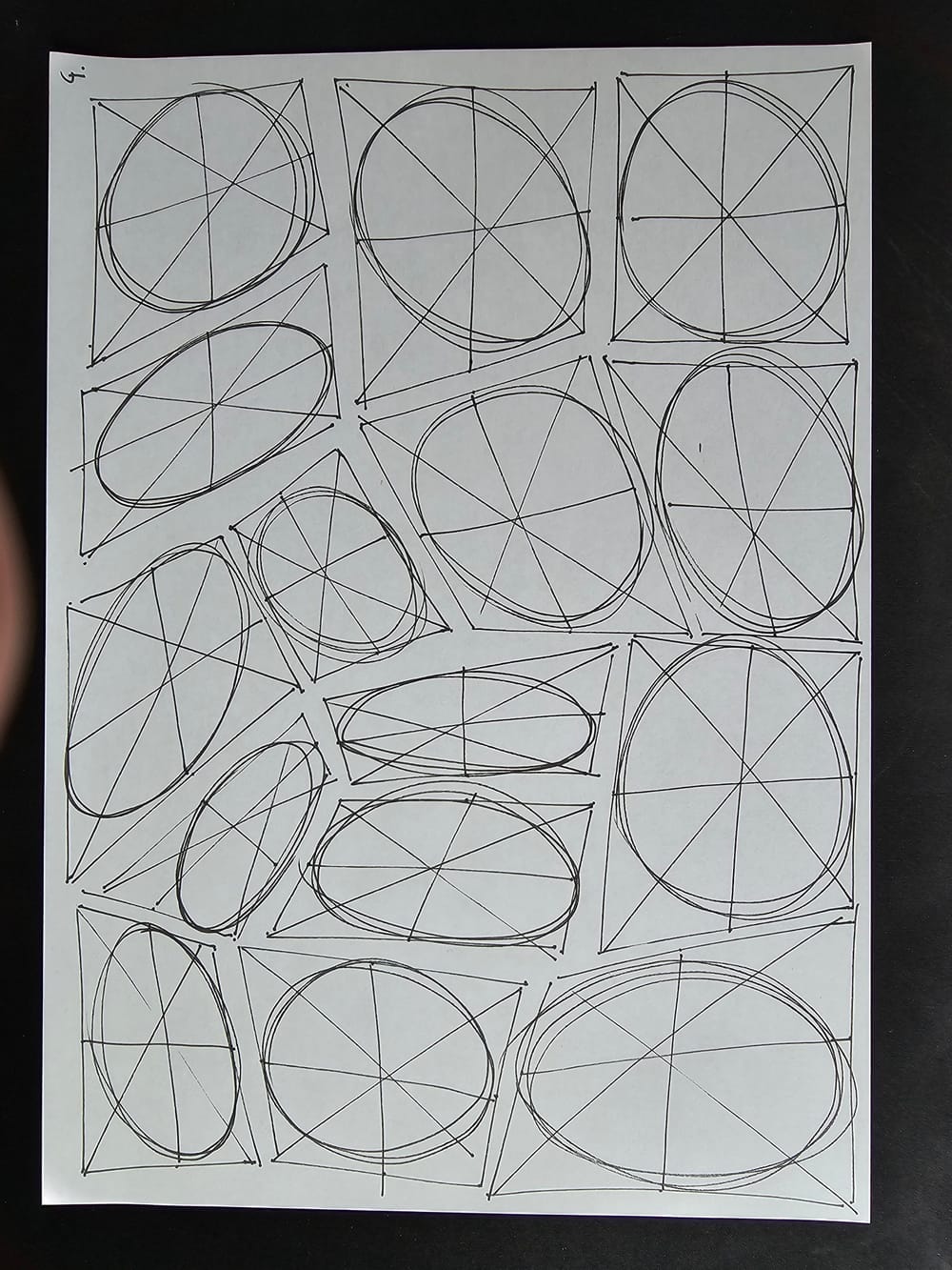 Drawabox - Lesson 0 and Lesson 1
