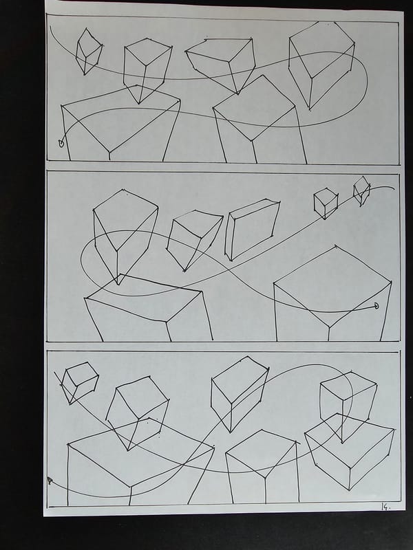 Drawabox - Lesson 0 and Lesson 1